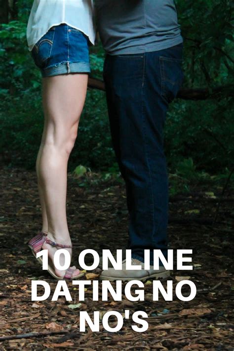Dating no nos